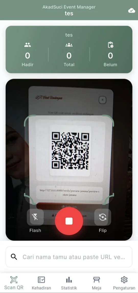 AkadSuci Event Manager App