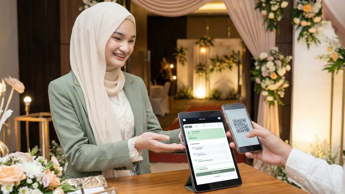 QR Scanner AkadSuci - Check-in tamu dengan scan QR